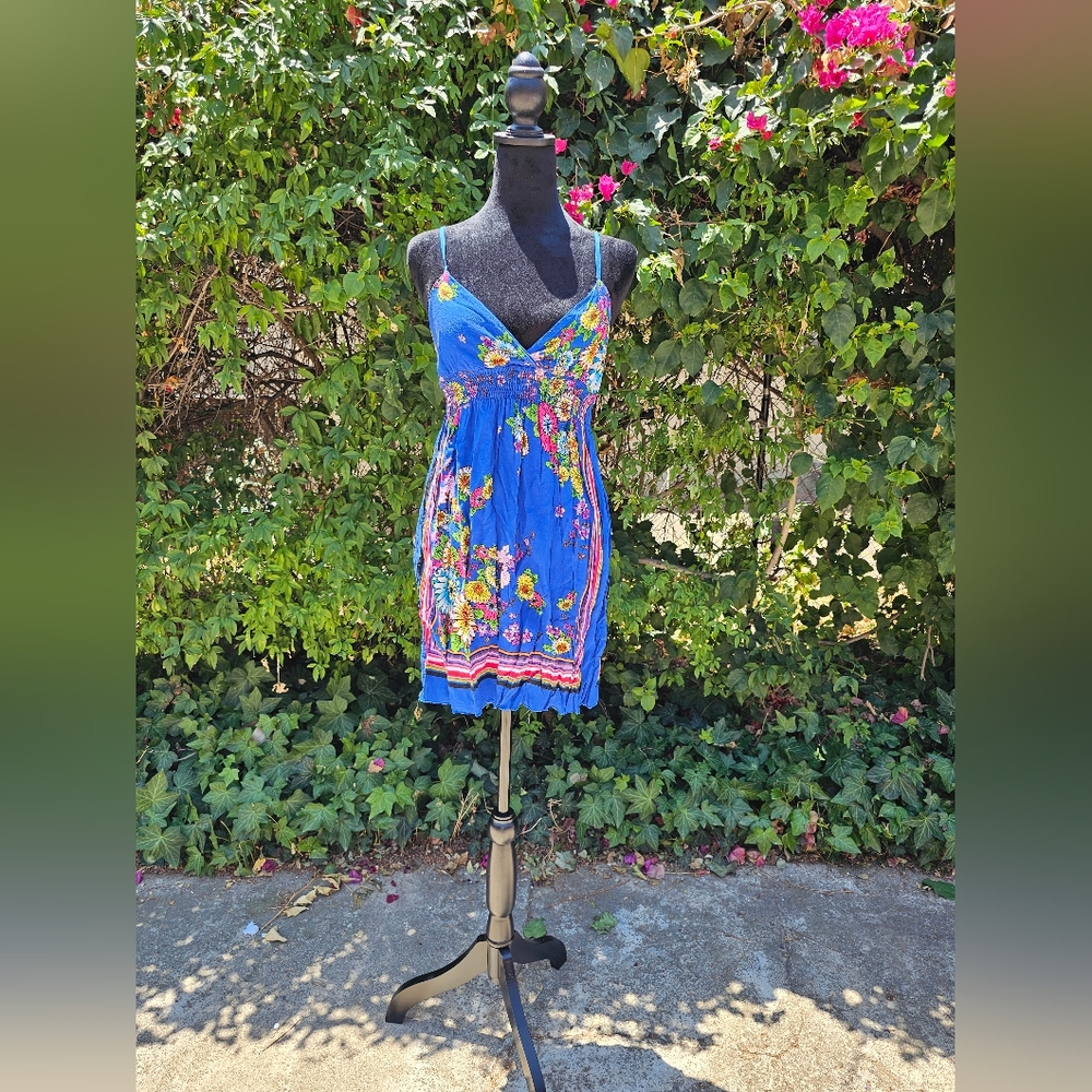 Forever 21 Bright Summer Mini Dress - Small